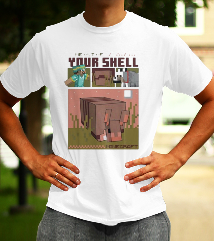 Minecraft New Come Out Of Your Shell T-Shirt