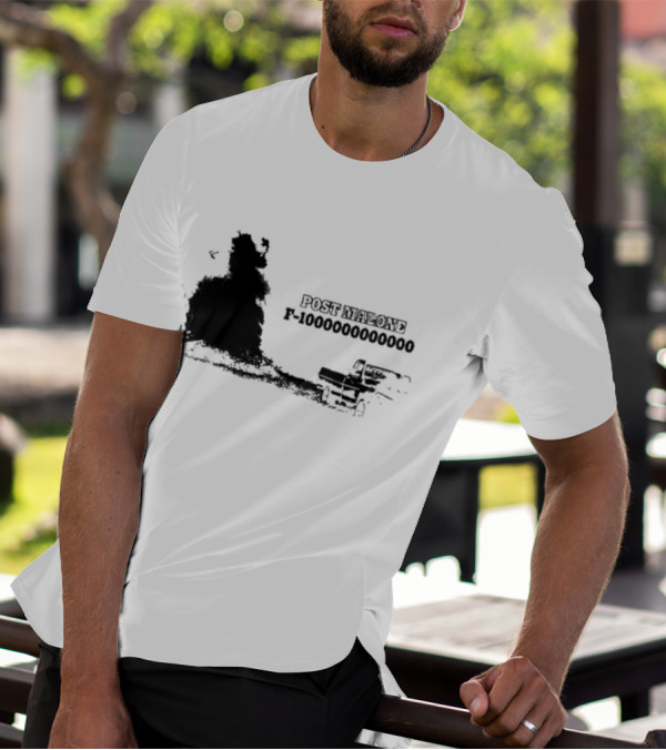 Post Malone F-1000000000000 Yellow Truck Scene T-Shirt