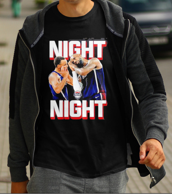 NIGHT NIGHT PREMIUM Steph Curry New T-Shirt