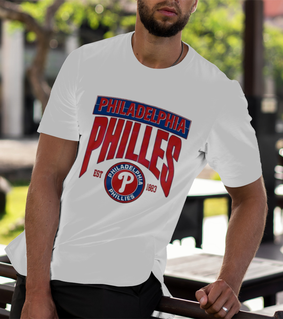 Philadelphia Phillies Est. 1883 Vintage Baseball T-Shirt