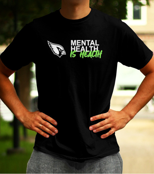 Edgerrin James Mental Health Is Health Arizona Cardinals T-Shirt