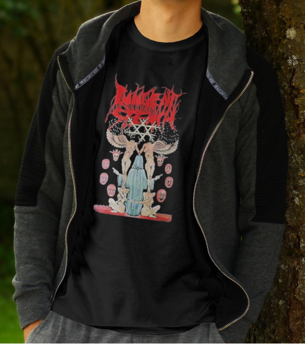 Pungent Stench Smut Kingdom Faces Angelic Figures And Mask Icons T-Shirt