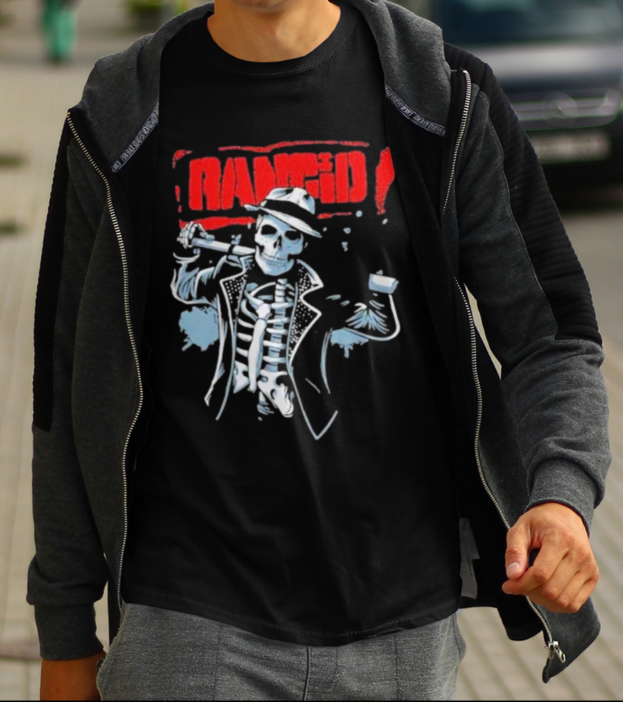 Rancid Bo Knows Skele Tim North America Tour T-Shirt
