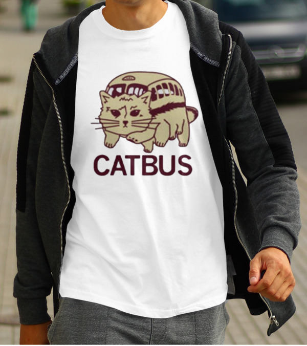 Catbus My Neighbor Totoro Public Transportation Deserve T-Shirt
