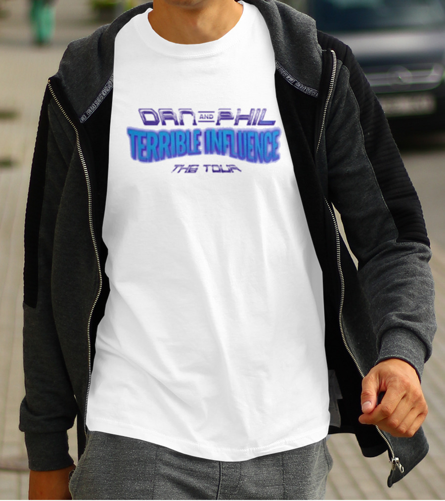 Dan And Phil Terrible Influence The Tour T-Shirt
