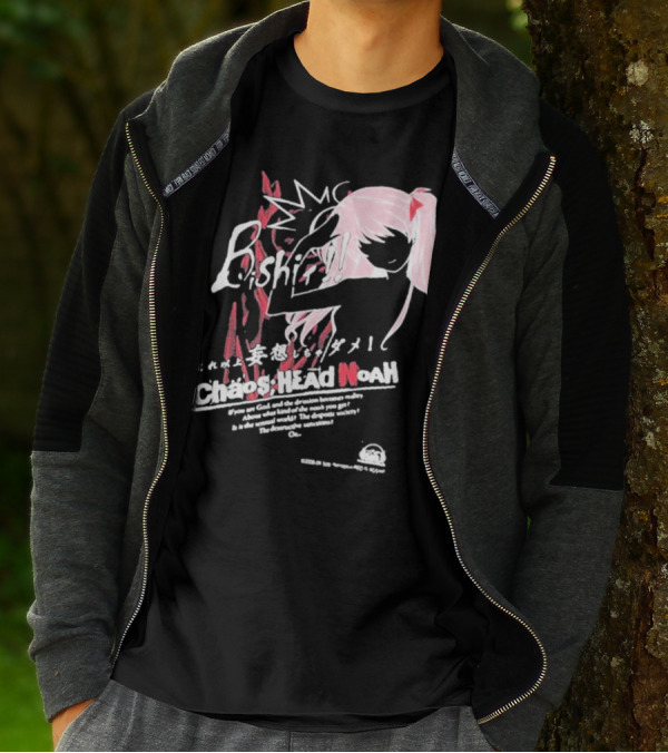 Chaos Head Noah Bishōjo Anime Waifu Manga Styling T-Shirt
