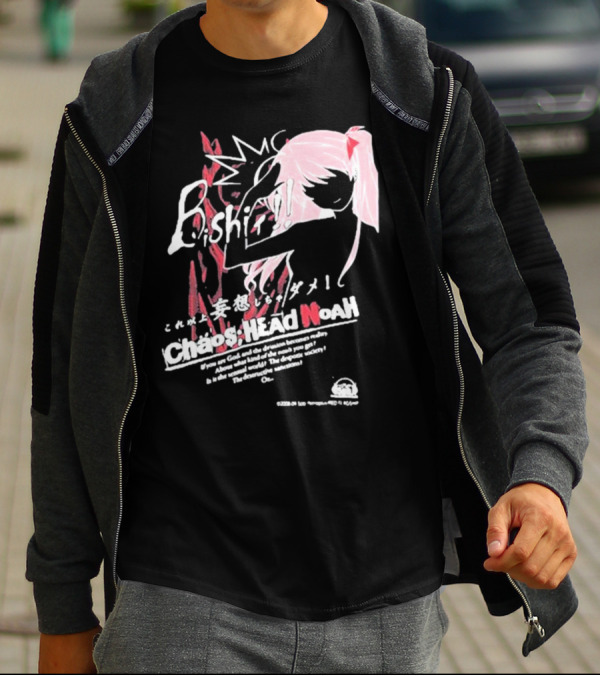 Chaos Head Noah Bishōjo Anime Waifu Manga Styling T-Shirt