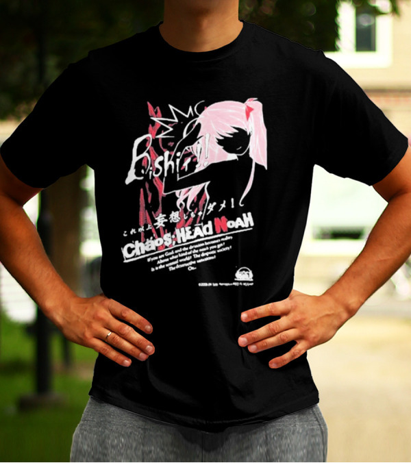 Chaos Head Noah Bishōjo Anime Waifu Manga Styling T-Shirt