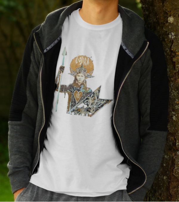 Gojira Fortitude Warrior Album Art Iconic Spear Holder T-Shirt