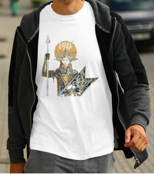 Gojira Fortitude Warrior Album Art Iconic Spear Holder T-Shirt