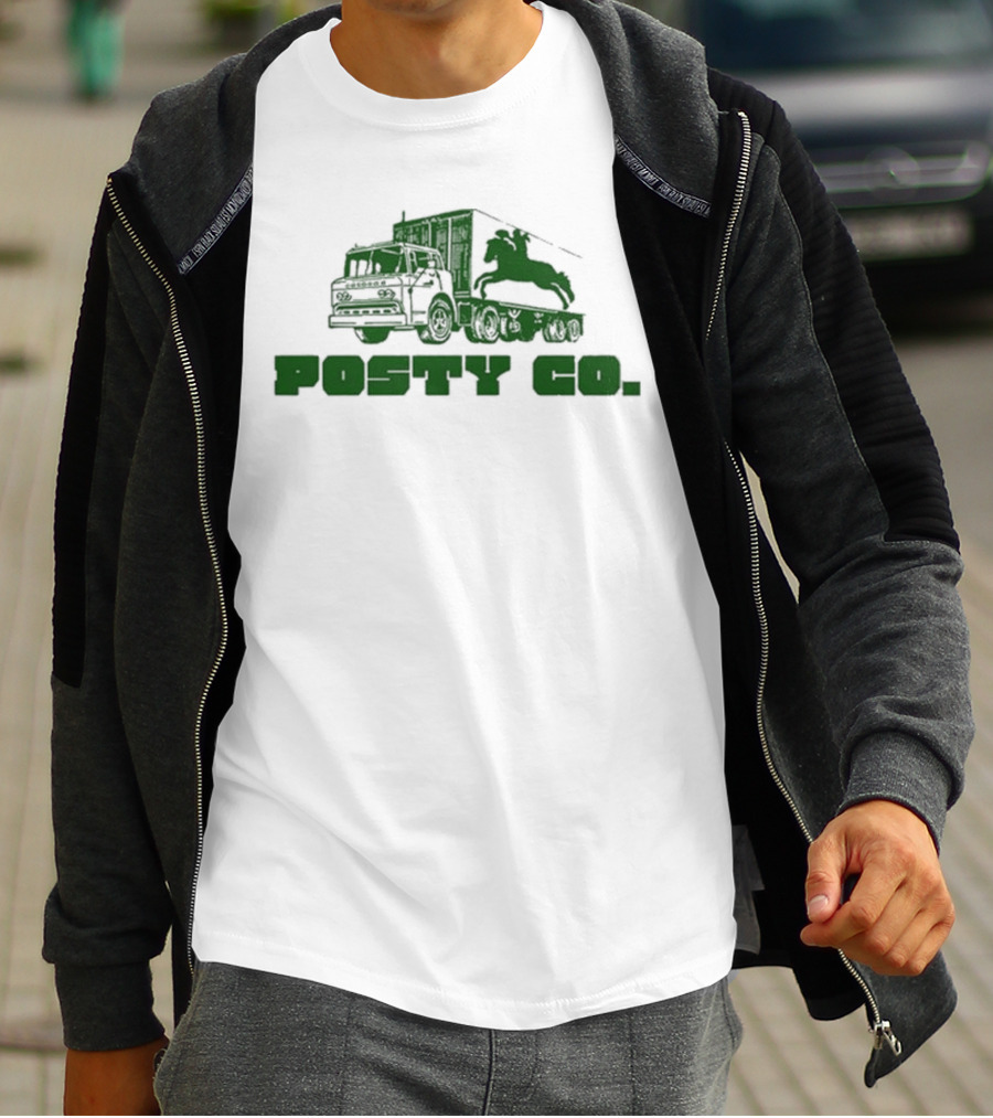 Post Malone F1 Posty Co. Horse Truck Trillion Thermal T-Shirt
