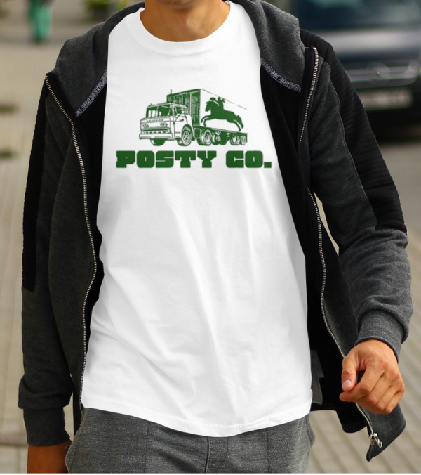 Post Malone F1 Posty Co. Horse Truck Trillion Thermal T-Shirt