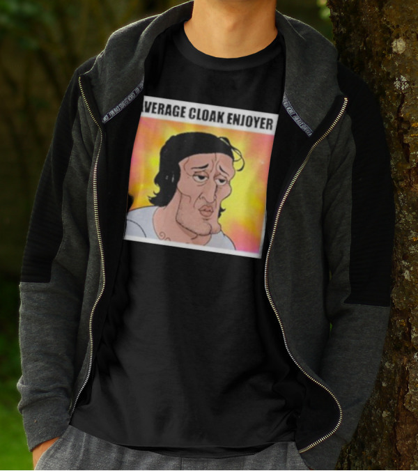 Average Cloak Enjoyer Parody Meme Comic T-Shirt