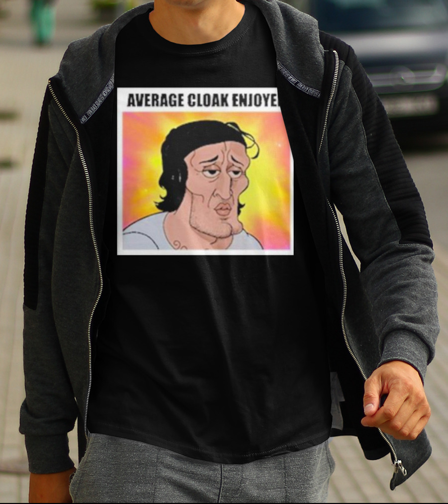 Average Cloak Enjoyer Parody Meme Comic T-Shirt