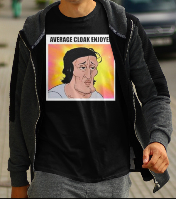 Average Cloak Enjoyer Parody Meme Comic T-Shirt