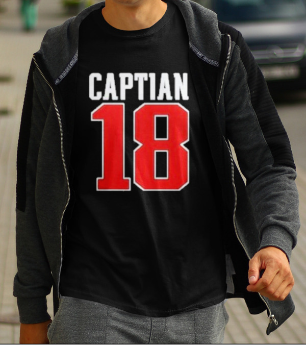 Captain 18 The Patriots Coach T-Shirt