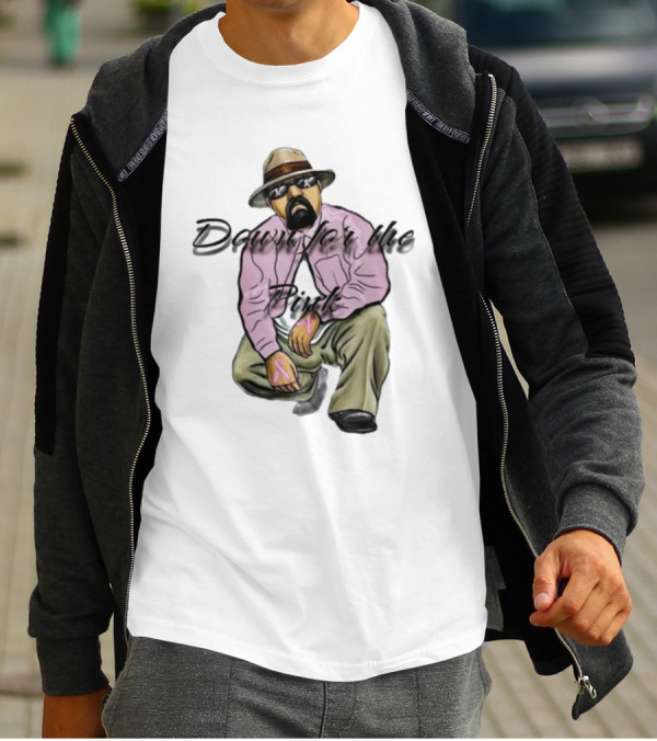 Down For The Pink Cholo BCawareness T-Shirt