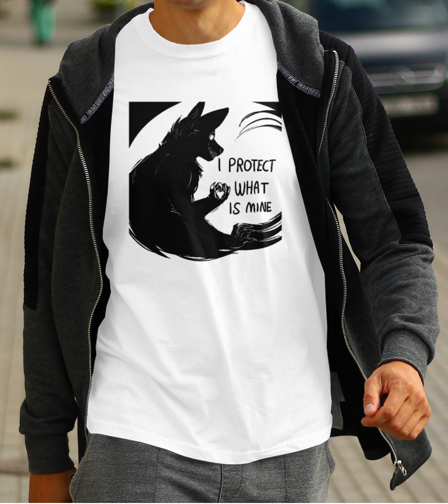 I Protect What Is Mine Wolf T-Shirt