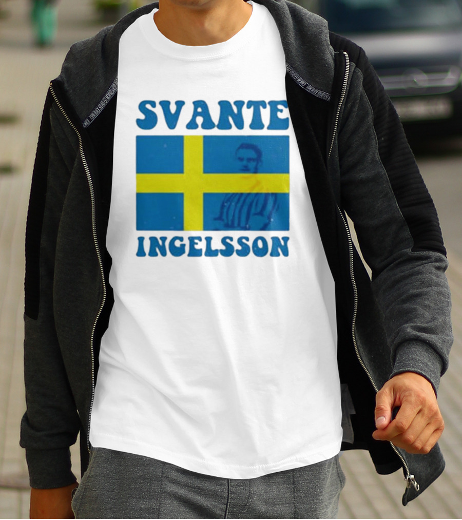Svante Ingelsson Swedish Flag Sheffield Wednesday EFL T-Shirt
