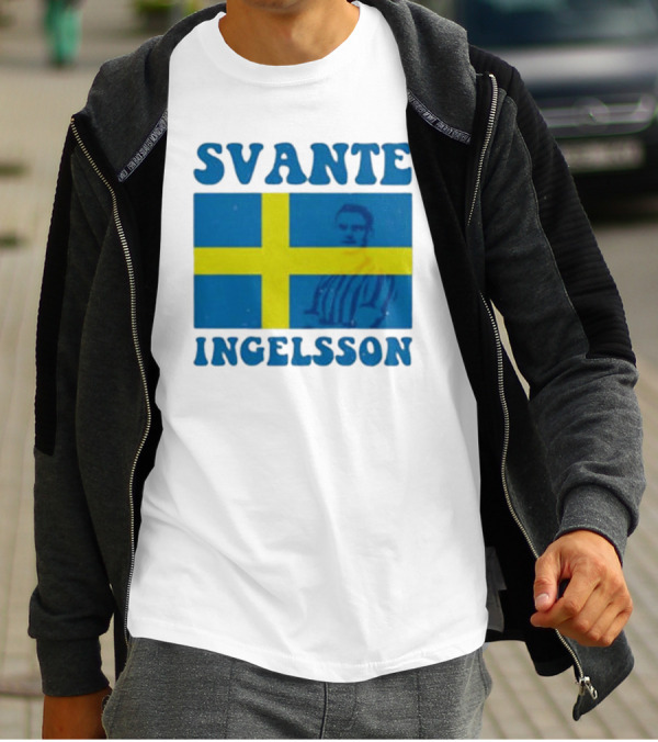 Svante Ingelsson Swedish Flag Sheffield Wednesday EFL T-Shirt