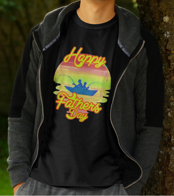 Happy Fathers Day Fishing T-Shirt