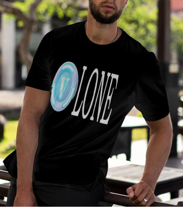 Bussinapparelco Vlone Vbuck Coin Icon And Text T-Shirt