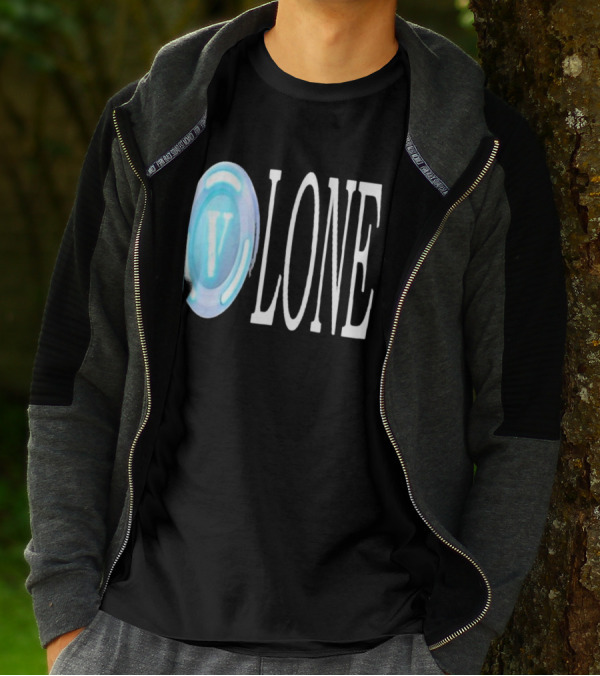 Bussinapparelco Vlone Vbuck Coin Icon And Text T-Shirt