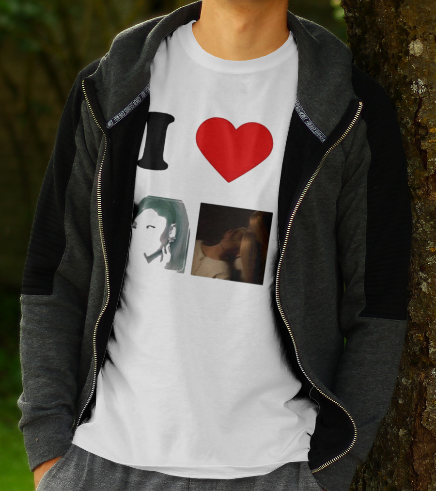 I Love Ariana Grande Cameron Fan Art Duo T-Shirt