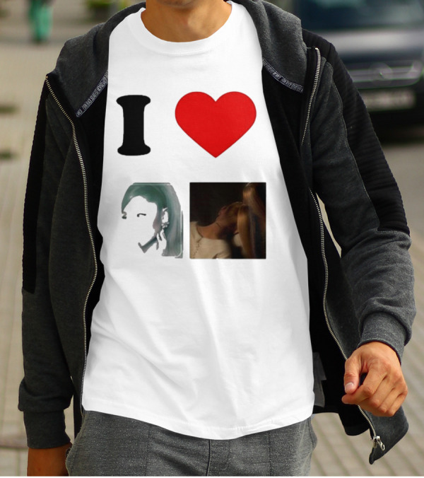 I Love Ariana Grande Cameron Fan Art Duo T-Shirt