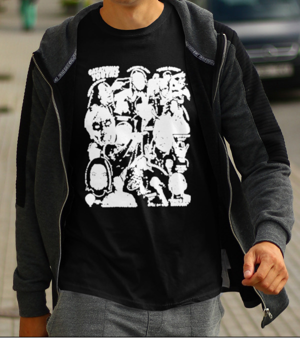 Catatonicyouths Collage Iconic Figures And Symbols T-Shirt