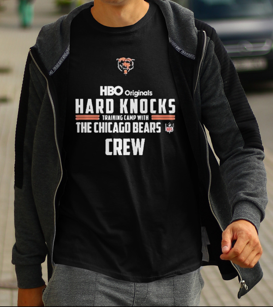 HBO Originals Hard Knocks Training Camp With The Chicago Bears NFL Crew T-Shirt