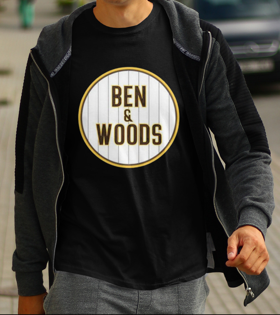 Yu Darvish Ben And Woods Pinstripe Circle T-Shirt