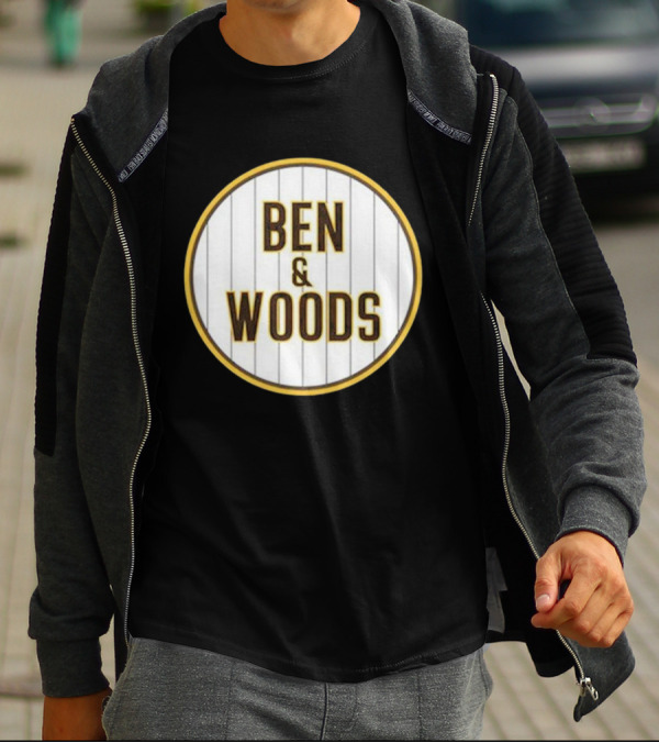 Yu Darvish Ben And Woods Pinstripe Circle T-Shirt