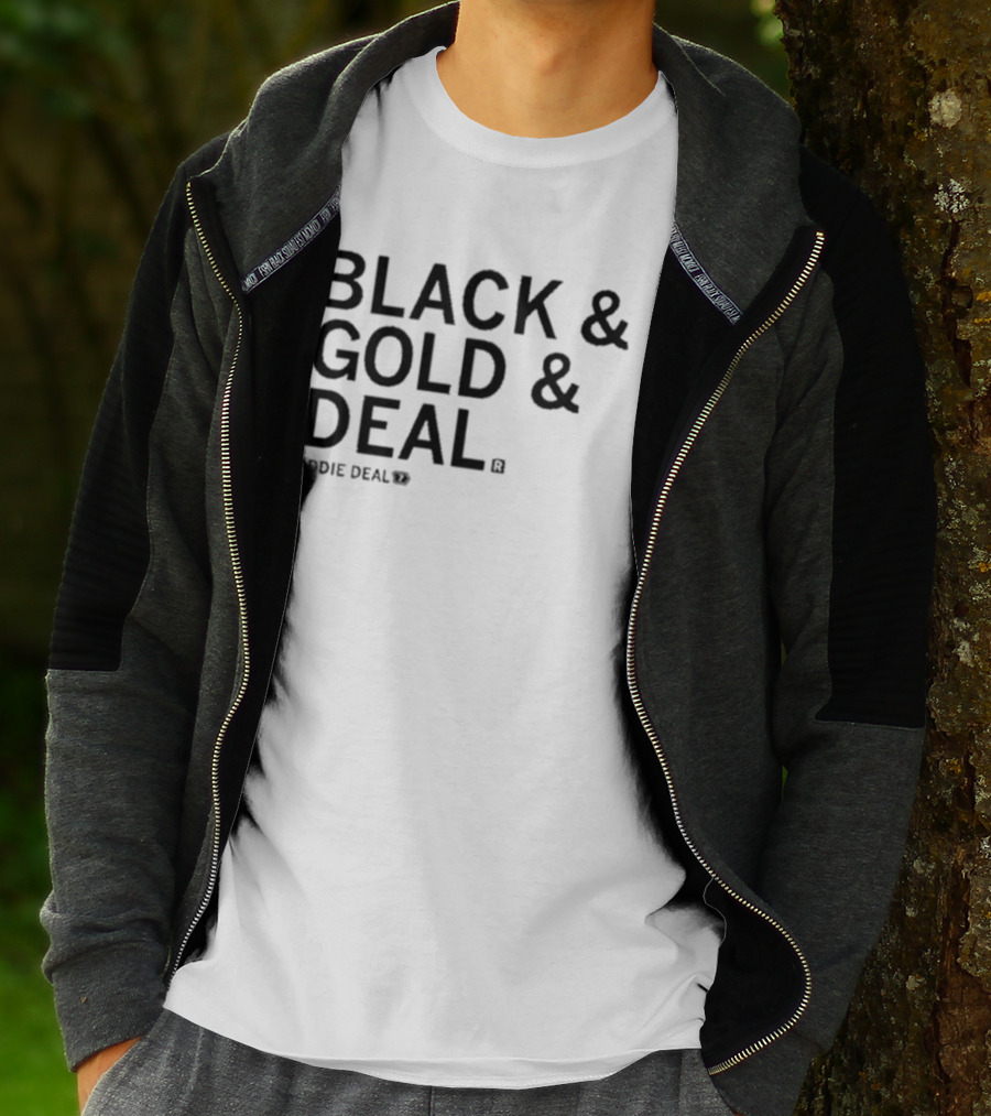 BLACK And GOLD And DEAL ADDIE DEAL 7 T-Shirt