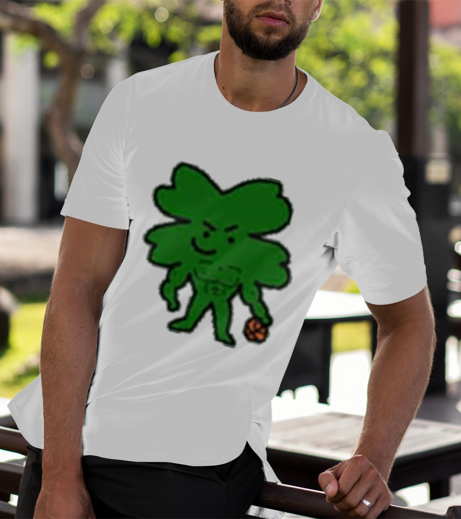 Boston Buff NBA Shamrock Basketball Player T-Shirt