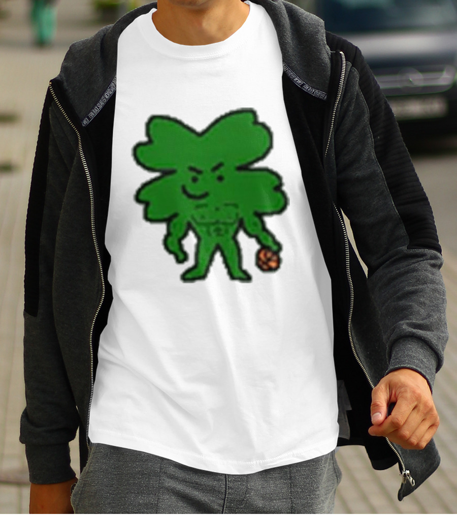 Boston Buff NBA Shamrock Basketball Player T-Shirt