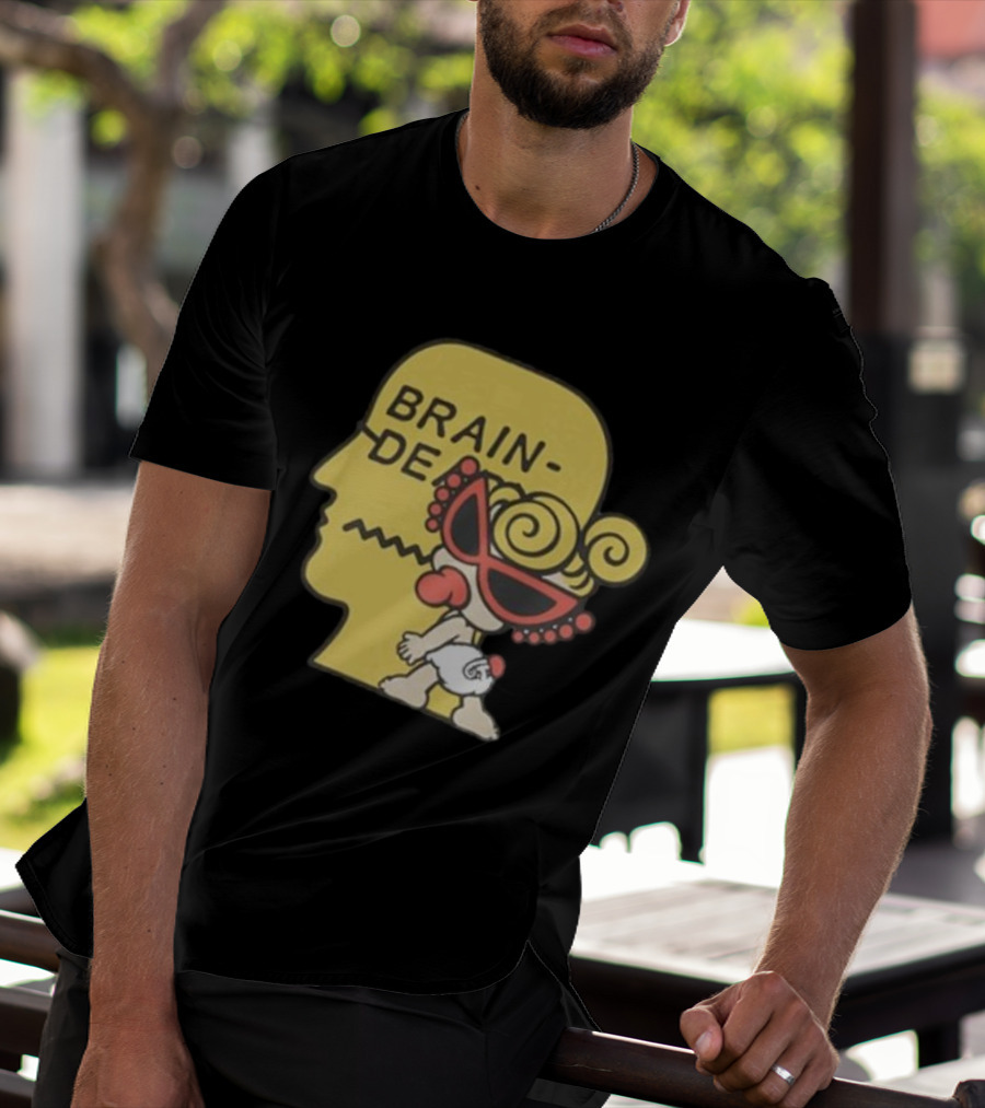 Brain Dead Hysteric Mini Collaboration Raglan Baseball T-Shirt