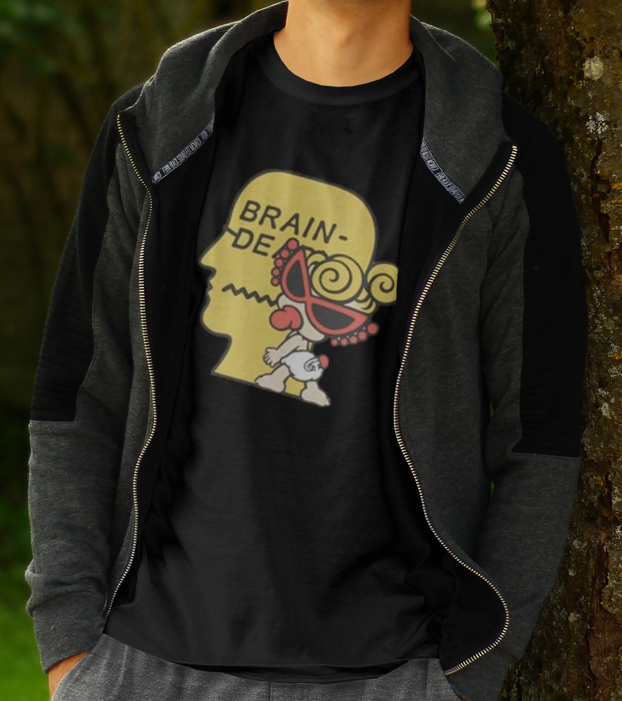 Brain Dead Hysteric Mini Collaboration Raglan Baseball T-Shirt