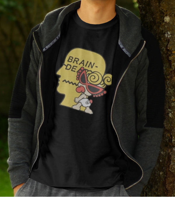 Brain Dead Hysteric Mini Collaboration Raglan Baseball T-Shirt