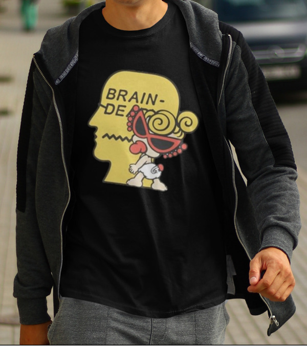 Brain Dead Hysteric Mini Collaboration Raglan Baseball T-Shirt