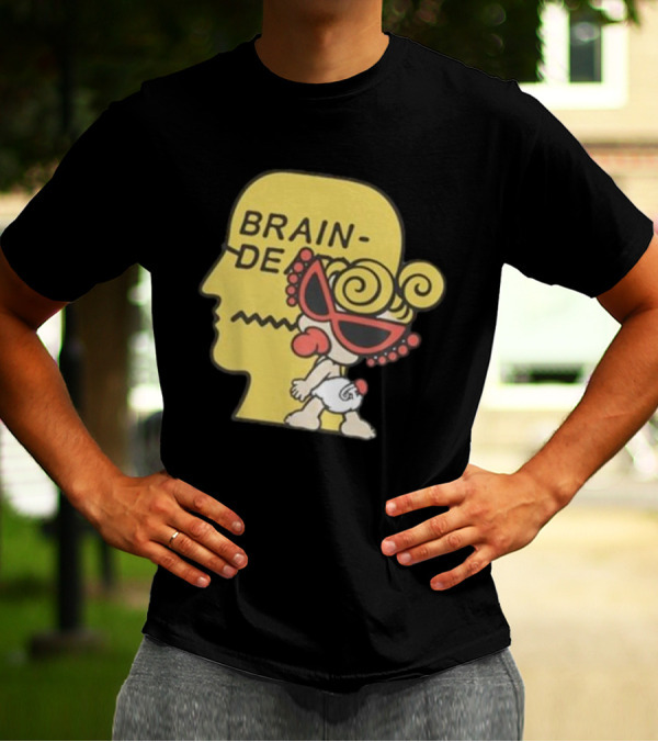 Brain Dead Hysteric Mini Collaboration Raglan Baseball T-Shirt
