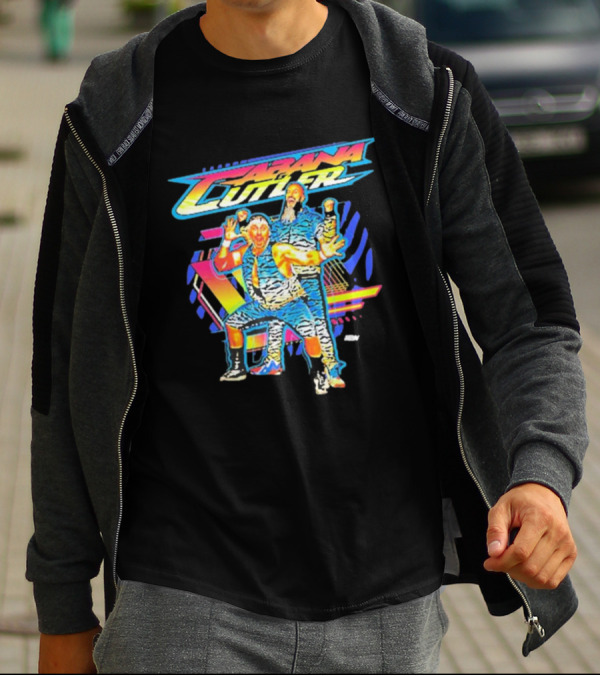 Cabana And Cutler Retro Wrestling Duo T-Shirt