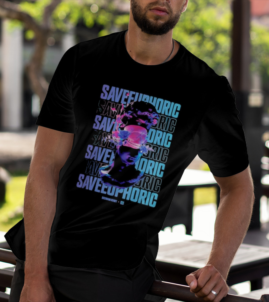 Brennan Heart Save Euphoric Multilayered Neon T-Shirt