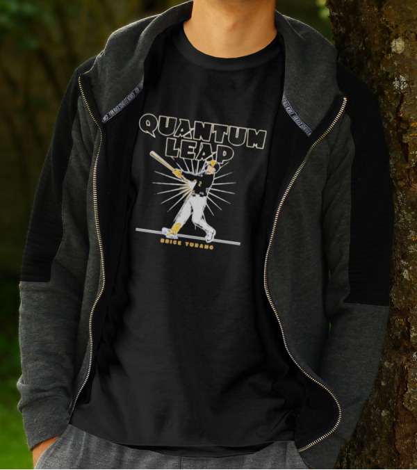 Brice Turang Quantum Leap Baseball Swing T-Shirt