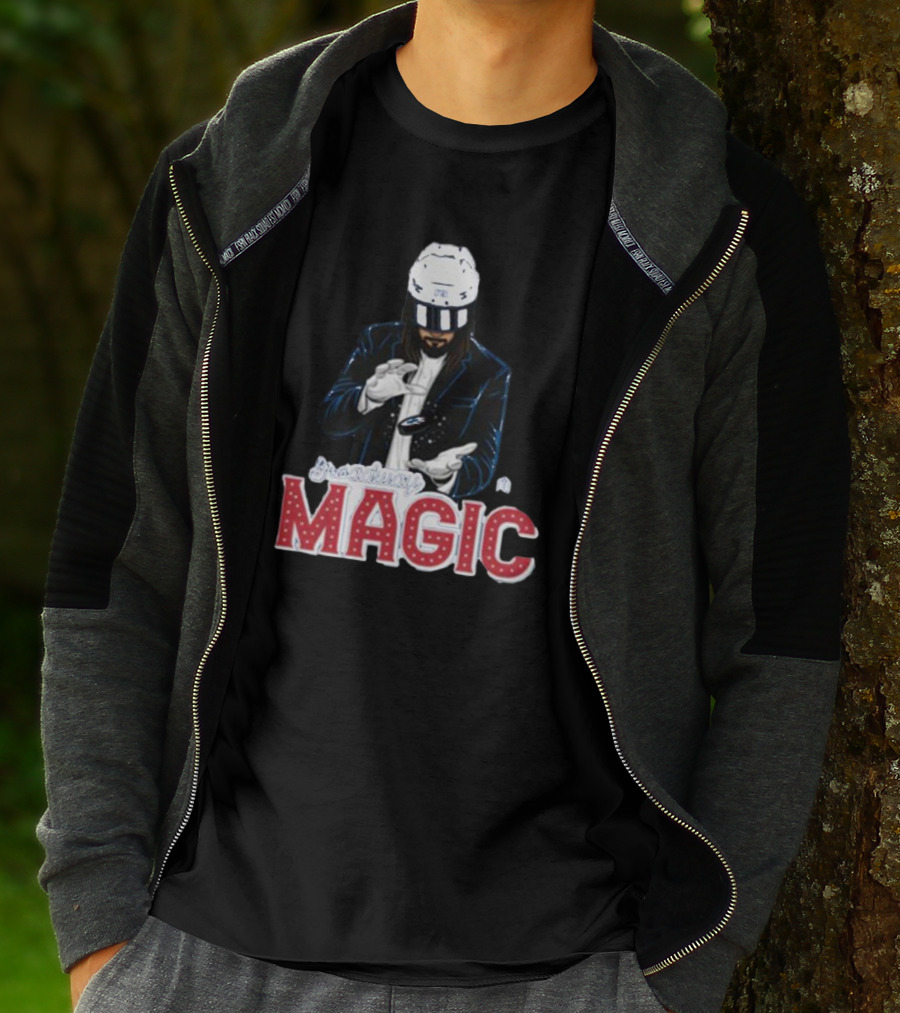 Broadway Magic Hockey Helmet Wizard T-Shirt