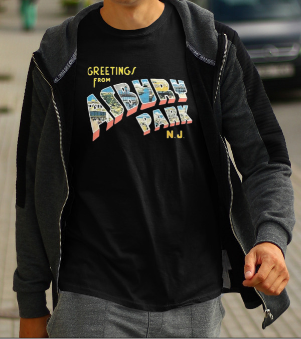 Greetings From Asbury Park N.J. Bruce Springsteen T-Shirt
