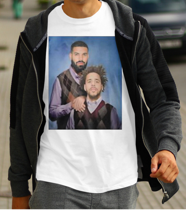 Drake And J. Cole Iconic Step Brothers Parody Collab T-Shirt