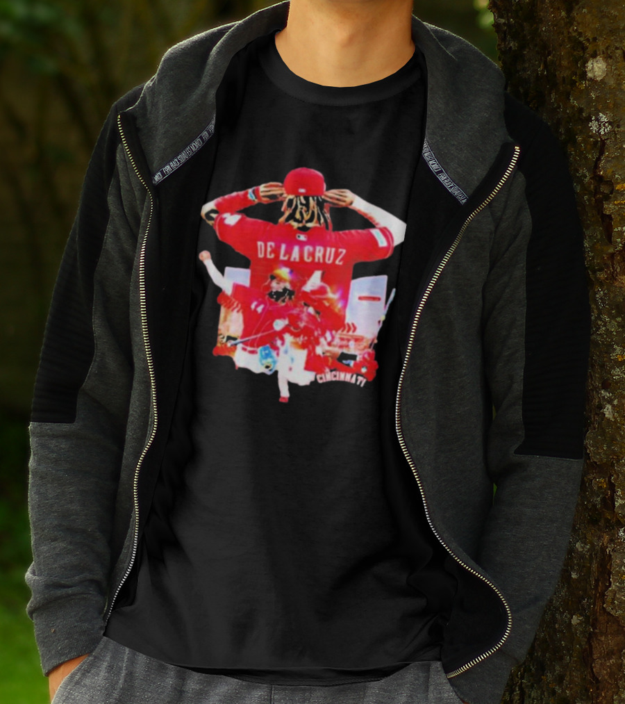 Elly De La Cruz Cincinnati Baseball Player Jersey T-Shirt