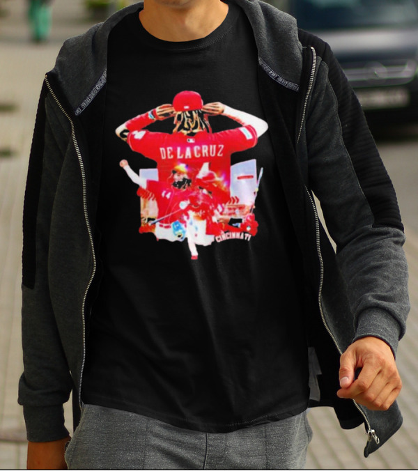 Elly De La Cruz Cincinnati Baseball Player Jersey T-Shirt