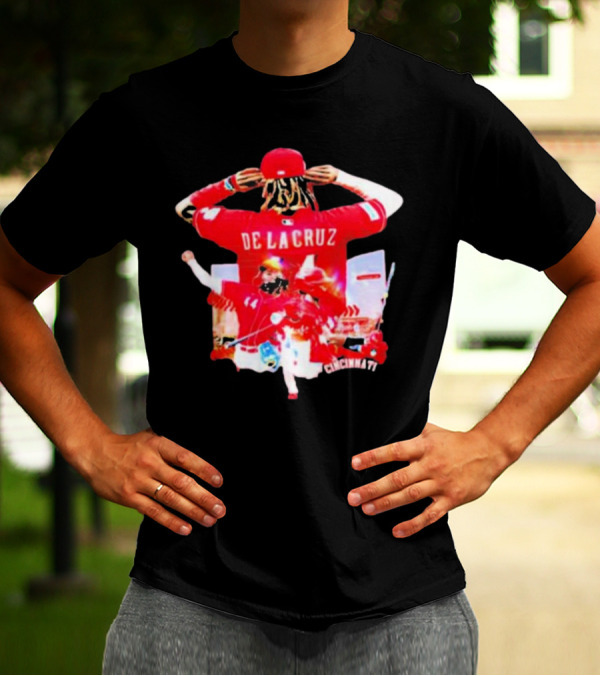 Elly De La Cruz Cincinnati Baseball Player Jersey T-Shirt